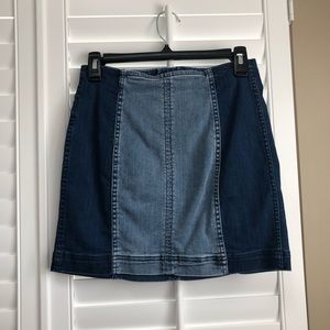 Pacsun two toned denim pencil skirt, size 24